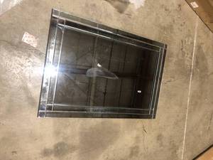 StyleWell Medium Rectangle Beveled Glass Classic Mirror (36 in. H x 24 in. W)  Customer Returns See Pictures