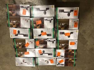 Lot of Assorted Door Entry Handles Various Models and Conditions Customer Returns See Pictures