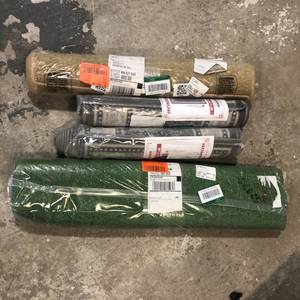 Lot of Assorted Rugs Various Models Sizes and Conditions  Customer Returns See Pictures