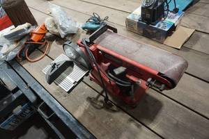 Tool Shop Model 240-2970 4 Belt 6 Disc Sander