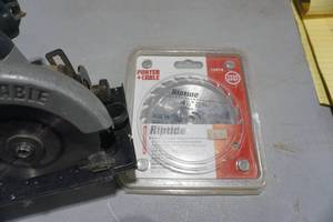 Porter Cable Model 314 4 12 Trim Saw With Extra Blade