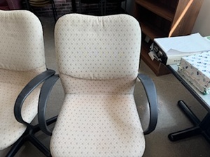 lot 74 image: Pair of Matching Adjustable Office Chairs
