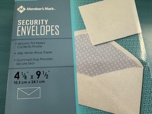 lot 87 image: Security Envelopes and Designer Envelopes