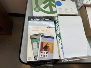 lot 91 image: Printer Paper - Various Sizes - mostly legal