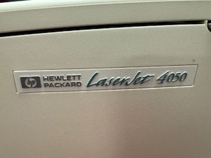 lot 24 image: HP Laser Jet 4050 Printer