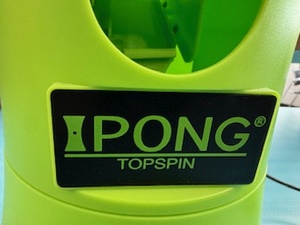 lot 34 image: Pong Top Spin Table Tennis Robot