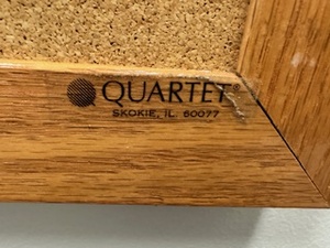 lot 52 image: Cork Board and US Map