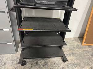 lot 117 image: Media Cart with TV
