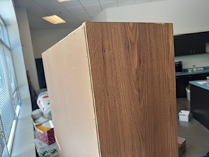 lot 10 image: Wood Bookcase (Adjustable Shelves)
