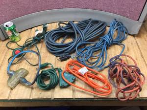 lot 26 image: Group Extension Cords