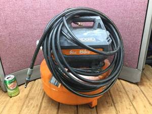 lot 59 image: Ridgid Pancake Air Compressor - Works