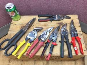 lot 83 image: WISS - Midwest - Milwaukee Metal SnipsCutters