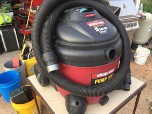 lot 94 image: Shop-Vac 18 Gal. Pump Vac