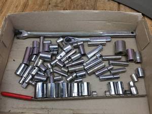 lot 110 image: Craftsman Ratchet - Sockets - Breaker Bar