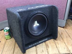 lot 130 image: JL Audio - Slot Ported Basswedge Speaker