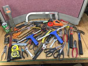 lot 145 image: Large Group Classic Every Day Tools