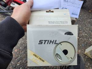 lot 48 image: Stihl Quick Saw Chain Adjuster for Model 019T Saw