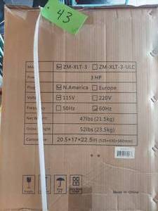 Zoom 3-HP Bounce House Blower ZM-XLT-3 (New in Box)