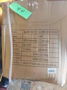 Zoom 3-HP Bounce House Blower ZM-XLT-3 (New in Box)