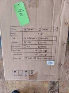 Zoom 3-HP Bounce House Blower ZM-XLT-3 (New in Box)
