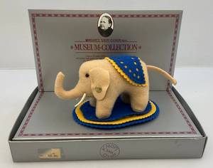 lot 54 image: Vintage 1984 Limited Edition  Steiff Museum Collection ELEPHANT (NIB) ID. # 003858