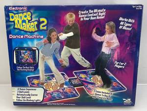 lot 68 image: Vintage Dance Maker 2 Electonic Dance Pad