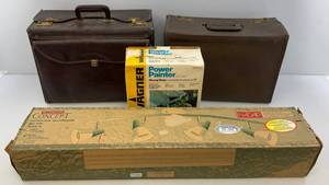 lot 78 image: Vintage Wagner Brand Spray Gun, Carrying Cases & More