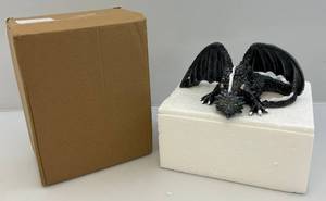lot 124 image: Resin Garden Dragon (NIB) 4 x 7 12