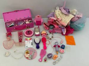 lot 143 image: Misc. Vintage Barbie Cloths, Accessories & More