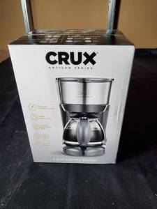 lot 131 image: Crux Artisan Series 5 Cup Coffee Maker