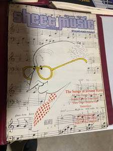 lot 26 image: Vintage Sheet Music Magazine Collection - Duke Ellington, Muppets, & More