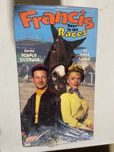 lot 43 image: Unopened Francis Deluxe VHS Collection - 6 Titles