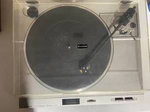 lot 53 image: Sanyo Fully Automatic Turntable TP X2 with Cables