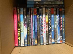 lot 59 image: Assorted Movie Collection - DVDs and Blu-rays