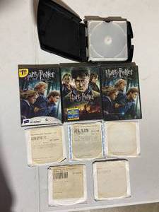 lot 65 image: Harry Potter Blockbuster Blu-ray Collection with DVD Organizer