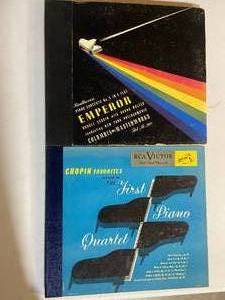 lot 67 image: Vintage RCA Victor Piano Record Collection - Chopin & Beethoven