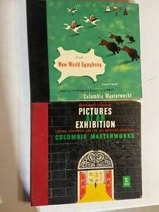 lot 68 image: Vintage Classical Music Vinyl Records Dvoks New World Symphony & Mussorgskys Pictures at an Exhibition