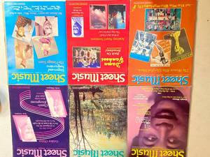 lot 86 image: Assorted Sheet Music Magazine Collection - 20 Vintage Issues