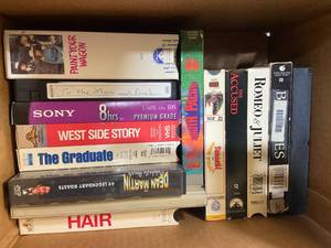 lot 228 image: Assorted VHS Movie Collection - Classic Titles