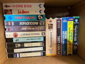 lot 229 image: Assorted Collection of VHS Movies in Original Cases