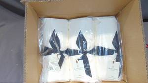 lot 5 image: 3 Pack Lot Hearth & Hand with Magnolia Solid Texture Woven Throw Blanket Sour Cream 50X60