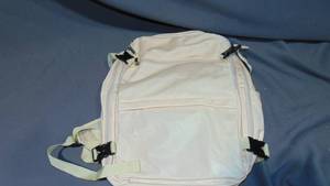 Peach Laptop Backpacks for Women, Lightweight Cute Backpack with USB Charging Port