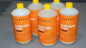 5 Pack Lot Alaffia EveryDay Shea Bubble Bath - Unscented - 32 fl oz