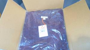 6 Pack Lot Knox Rose Plum Short Sleeve Size XS