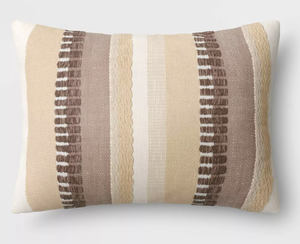 lot 40 image: 6 Pack Lot Ombre Striped Lumbar Throw Pillow - Threshold