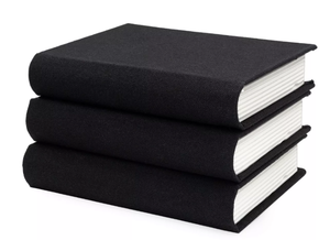 3 Packs Of 3 AuldHome Design Faux Book Stack, Blank Set of Decorative Books 3pk
