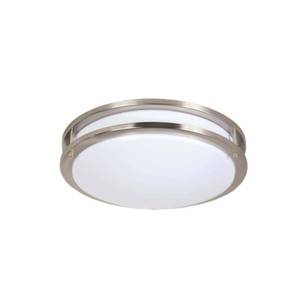 Better Homes &Gardens 11.81in Round Modern LED Ceiling Light Frosted Glass