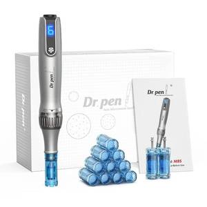 Dr.Pen Ultima M8S Microneedling Pen Wireless Microneedle Professional Skin Pen for Face & Body & Hair Beard Growth - 12 Replacement Cartridges