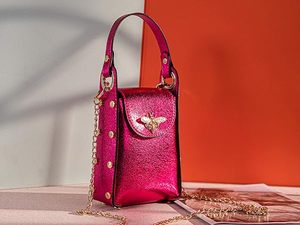Milan Chiva Small Cell Bag  Crossbody Red