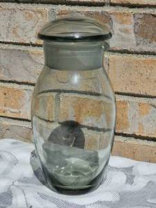 lot 3 image: Holmegaard Smoke Glass Key West Cocktail Shaker from Designer Per Lutken